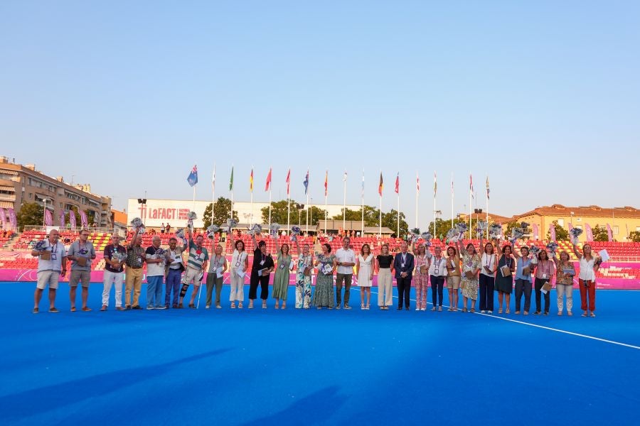 Fotos: El homenaje a las &#039;chicas de oro&#039;, en imágenes