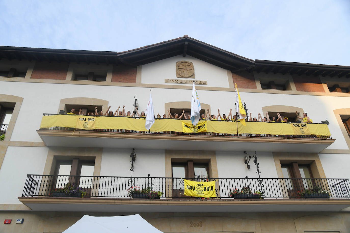 Fotos: Orio se vuelca con las campeonas