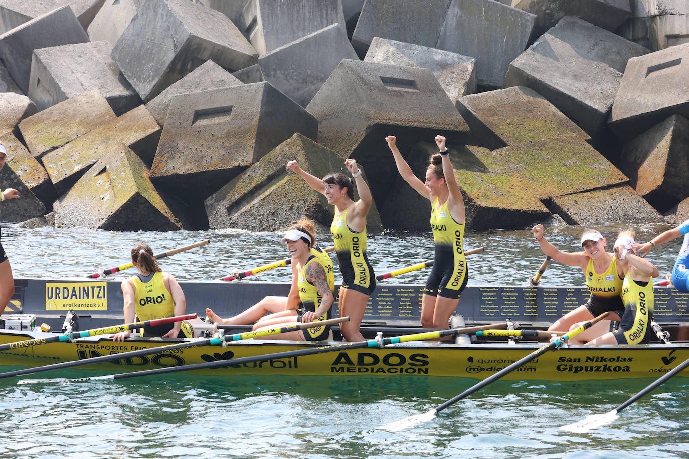 Fotos: Las imágenes de la bandera de Orio