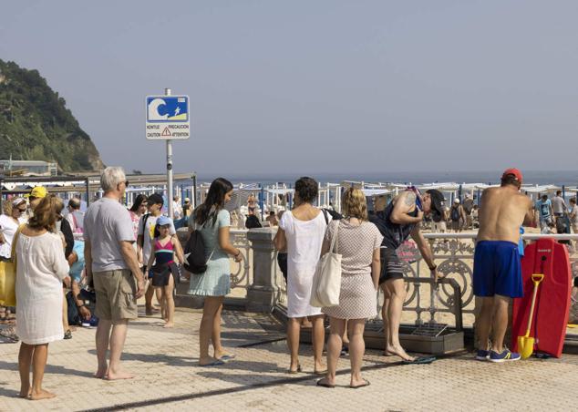 Fotos: Gipuzkoa activará mañana la alarma roja por temperaturas de más de 40 grados en el interior