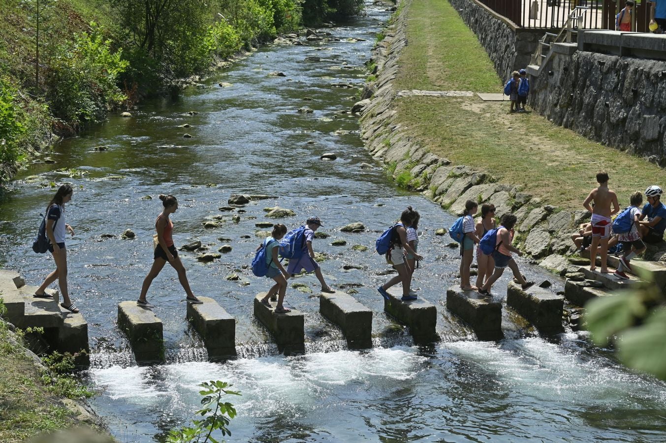 Fotos: Calor asfixiante en Gipuzkoa