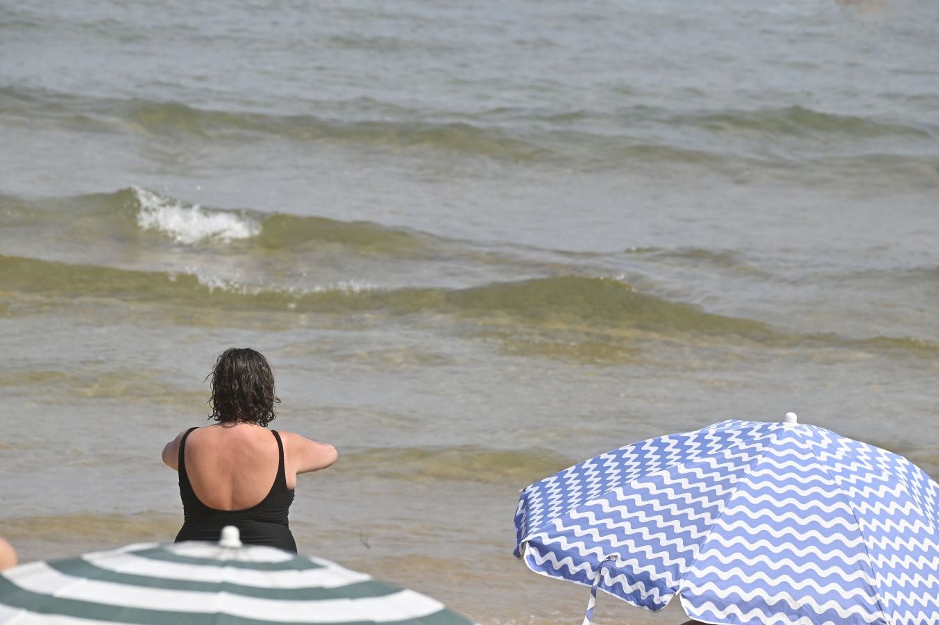 Fotos: Calor asfixiante en Gipuzkoa