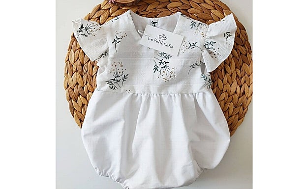 Ranita en tonos blancos.