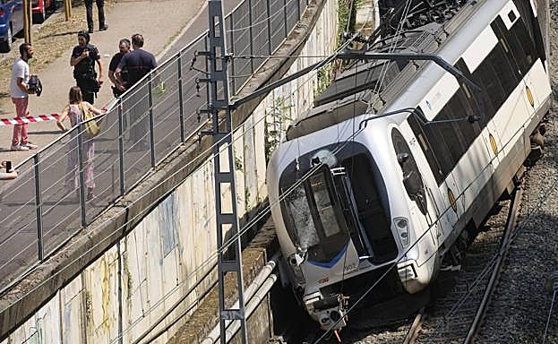 El descarrilamiento del Topo en Amara 