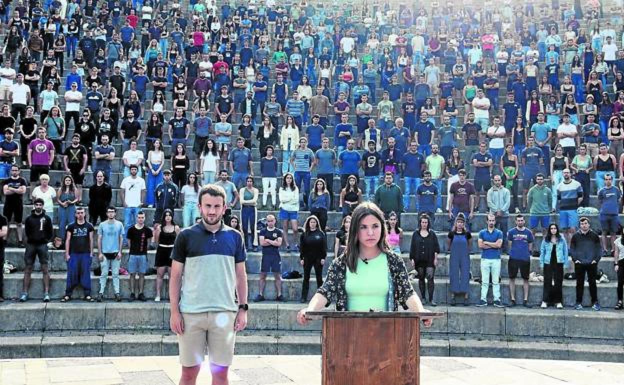 Izquierda abertzale: GKS mide su poder de movilización en pleno pulso con la izquierda abertzale por las txosnas