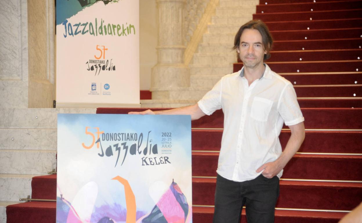 Vadim Neselovskyi esta mañana en el Victoria Eugenia.