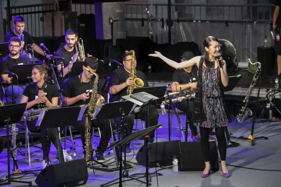 Fotos: La Musikene Summer Big Band y Miho Hazama