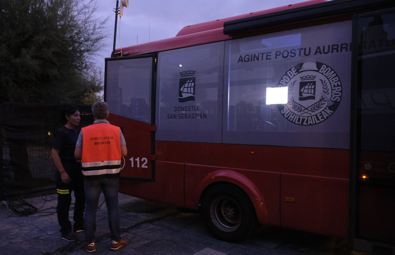 Fotos: Las imágenes del Puesto de Mando Avanzado