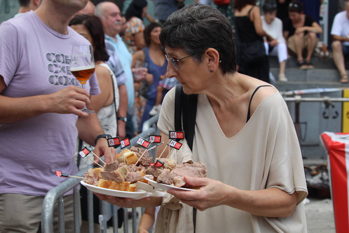 Fotos: Gogoz ozpatu dute azpeitiarrek Santio Eguna eta jada saninazioren zain daude