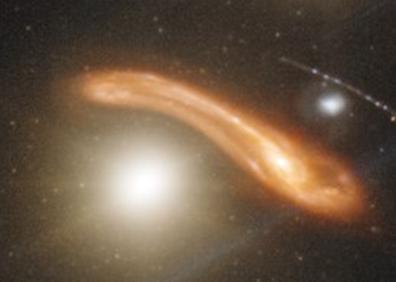 Imagen secundaria 1 - Tom Broadhurst, Ikerbasquek banatutako argazkian, eta James Webb-ek bidalitako irudien xehetasunak. 