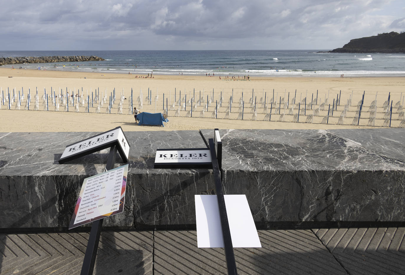 Fotos: Desmontaje de los escenarios del Jazzaldia