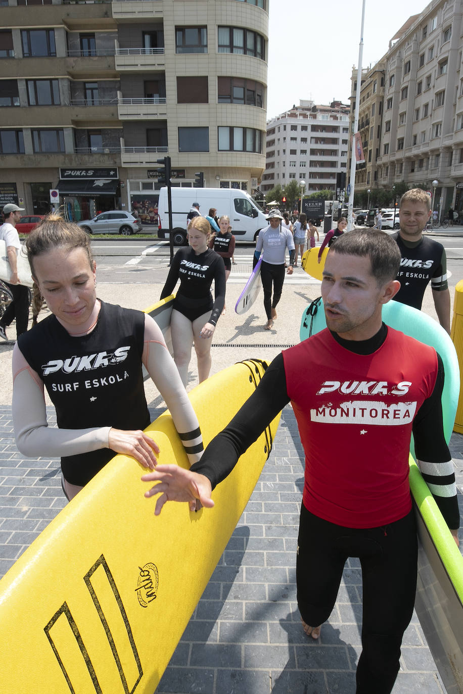 Fotos: Aprender a dominar las olas