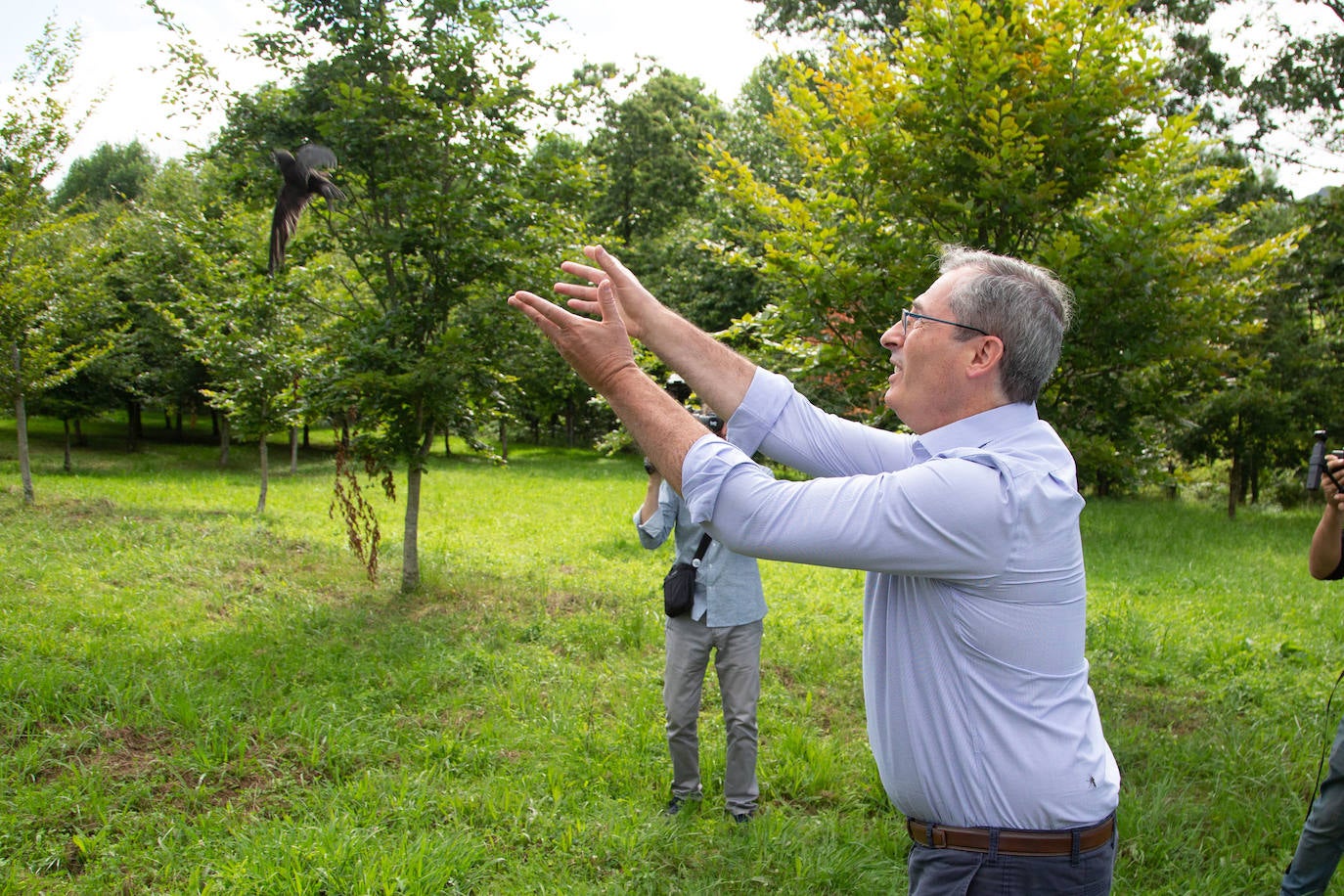 Fotos: Las aves del nuevo centro de recuperación Basabizi