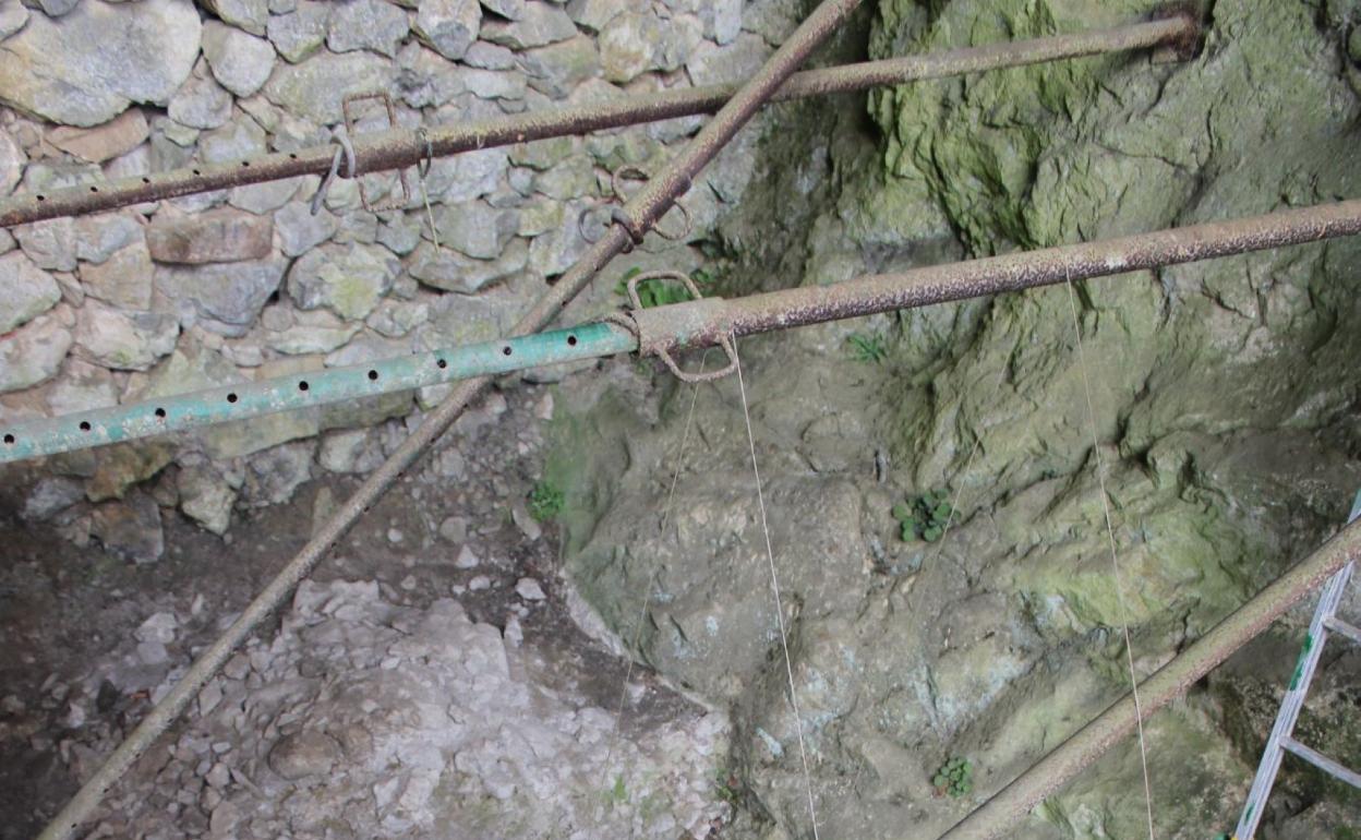 Excavación en San Andrés. 