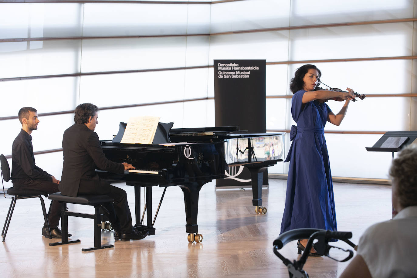 Fotos: Ya suena en Donostia la Quincena Musical