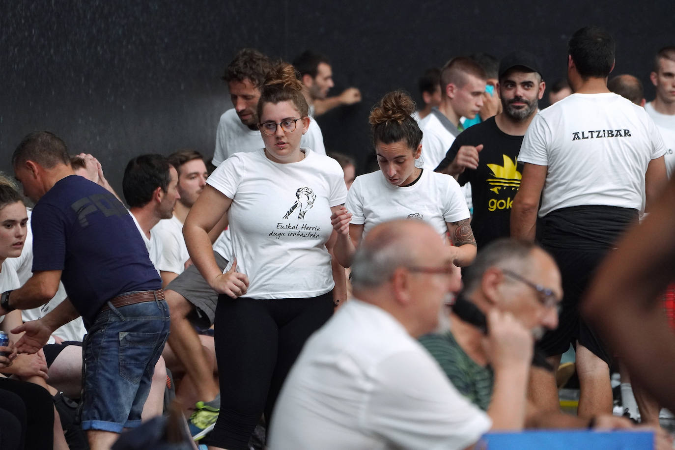 Fotos: Ekitaldiz jositako Xanistebanetako egun handia