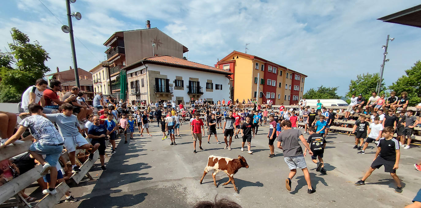 Fotos: Ekitaldiz jositako Xanistebanetako egun handia