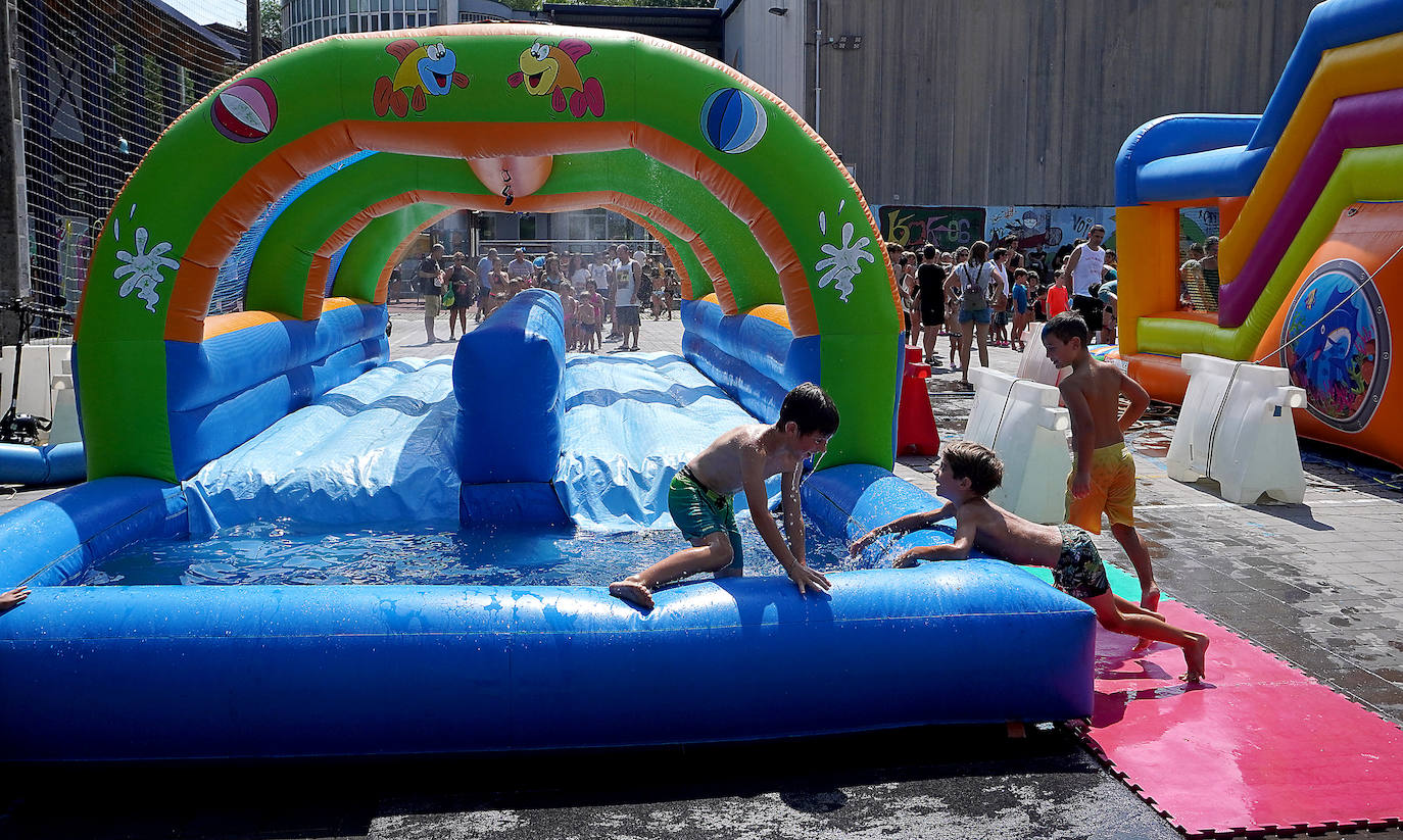 Fotos: Ekitaldiz jositako Xanistebanetako egun handia