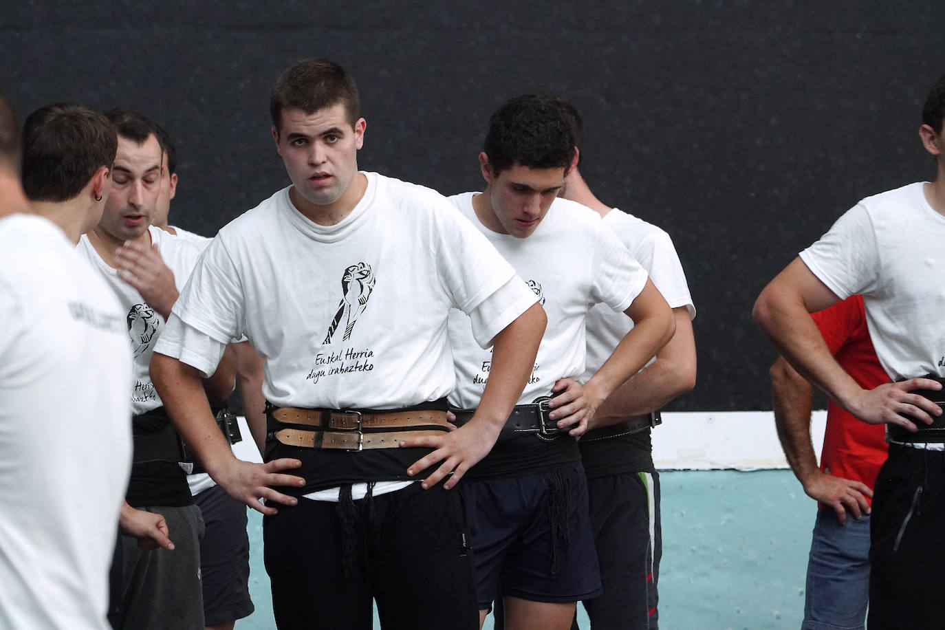 Fotos: Ekitaldiz jositako Xanistebanetako egun handia