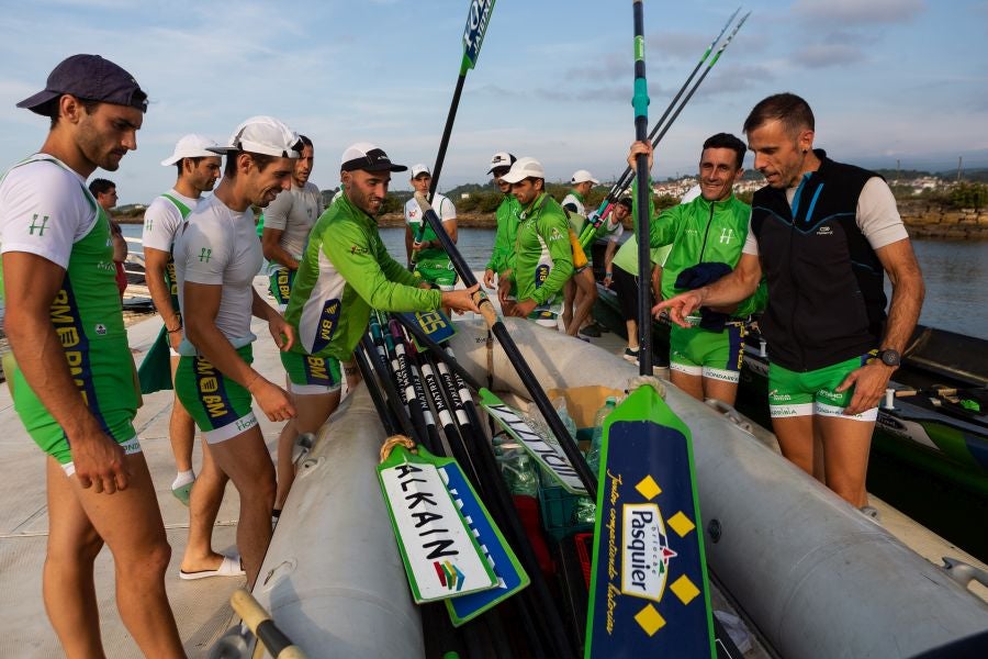 Fotos: DV acompaña a Hondarribia en un entrenamiento