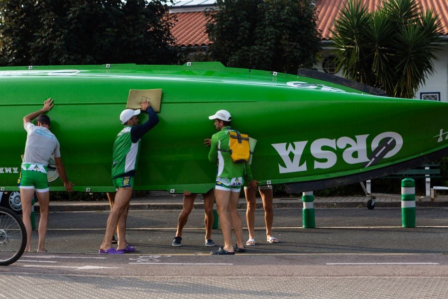 Fotos: DV acompaña a Hondarribia en un entrenamiento