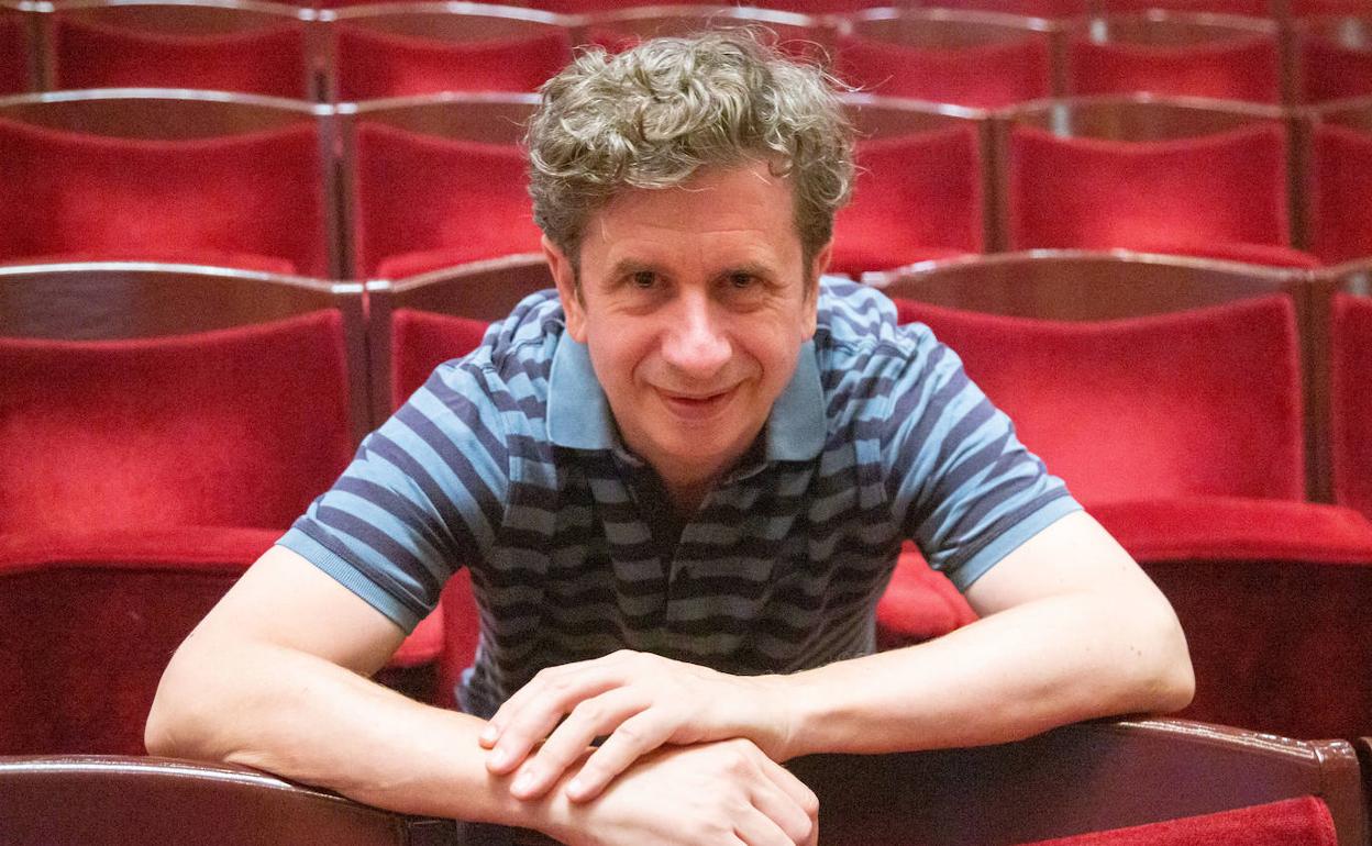 Gabino Diego, este lunes en el Teatro Principal. 