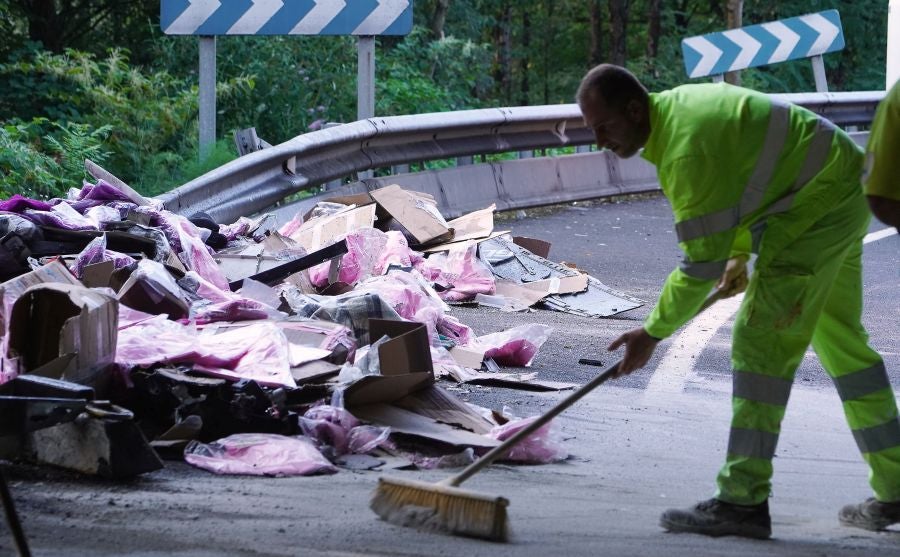 Fotos: Accidente mortal en Elgoibar