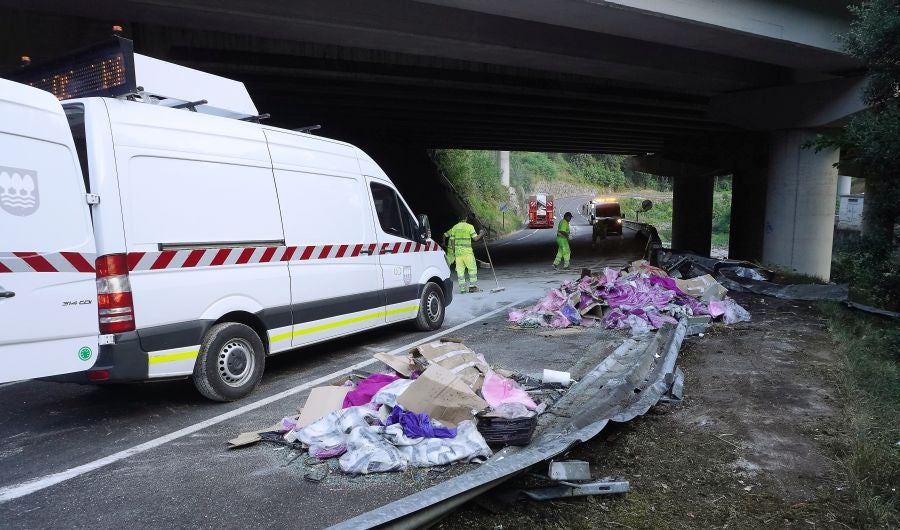 Fotos: Accidente mortal en Elgoibar