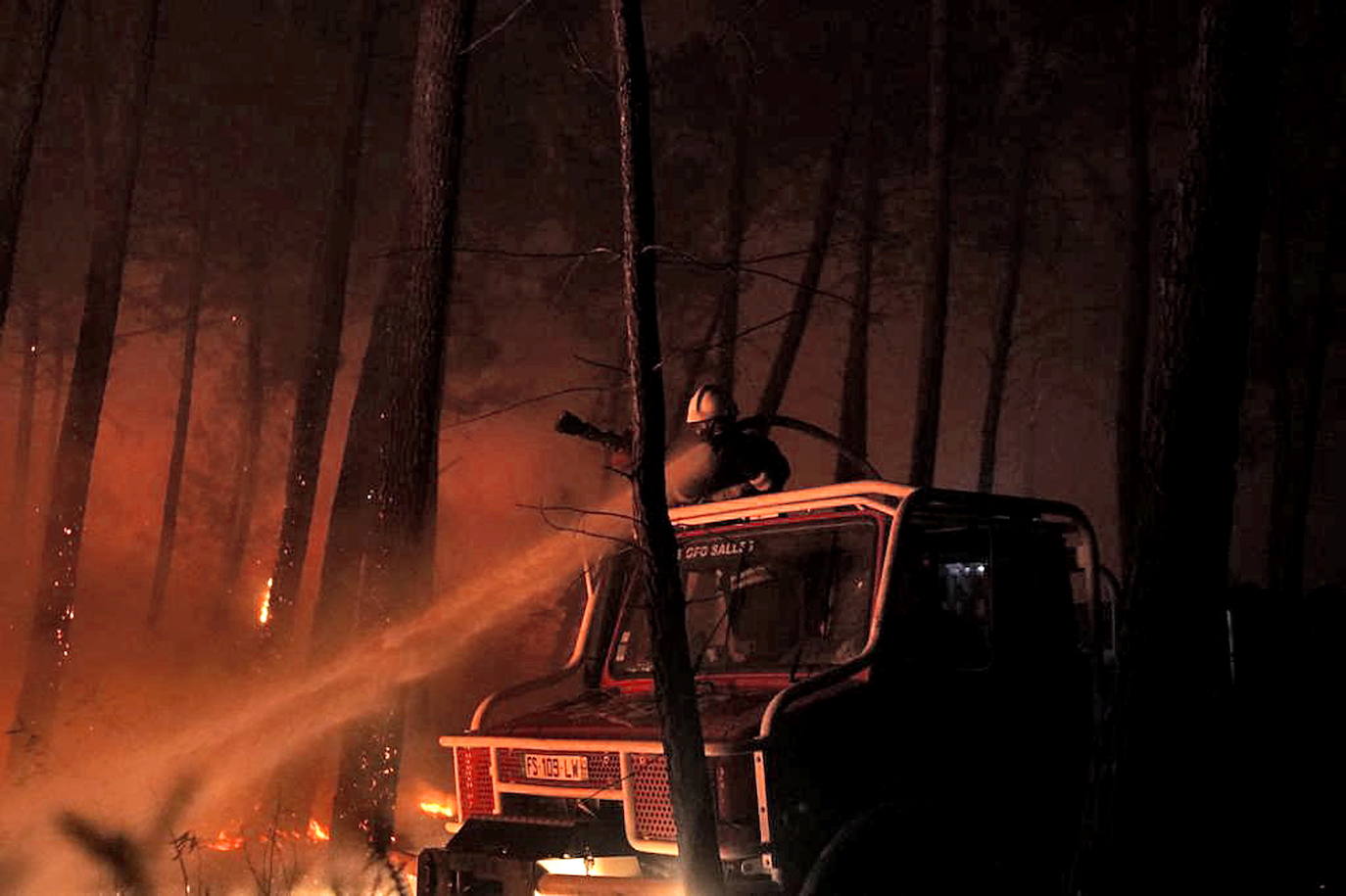 Fotos: El incendio de Landiras