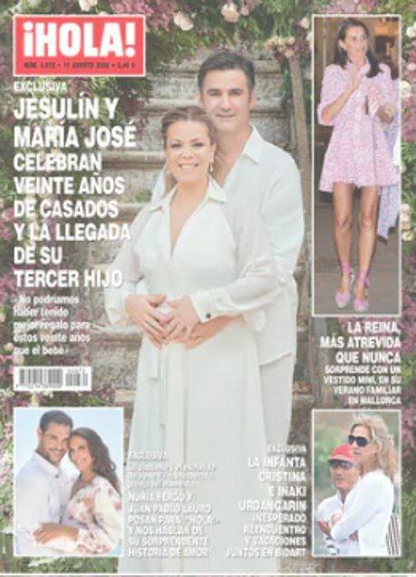 Imagen - Portada del 'Hola' de esta semana con la Infanta Cristina e Iñaki Urdagarin, juntos en Bidart