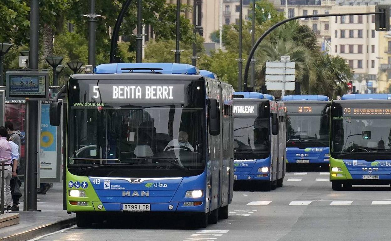Cortes de tráfico y servicios especiales de transporte durante la Aste Nagusia de San Sebastián