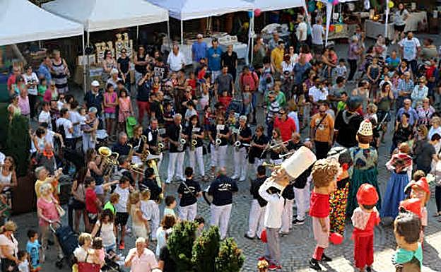 Inicio de la semana grande de hace unos años