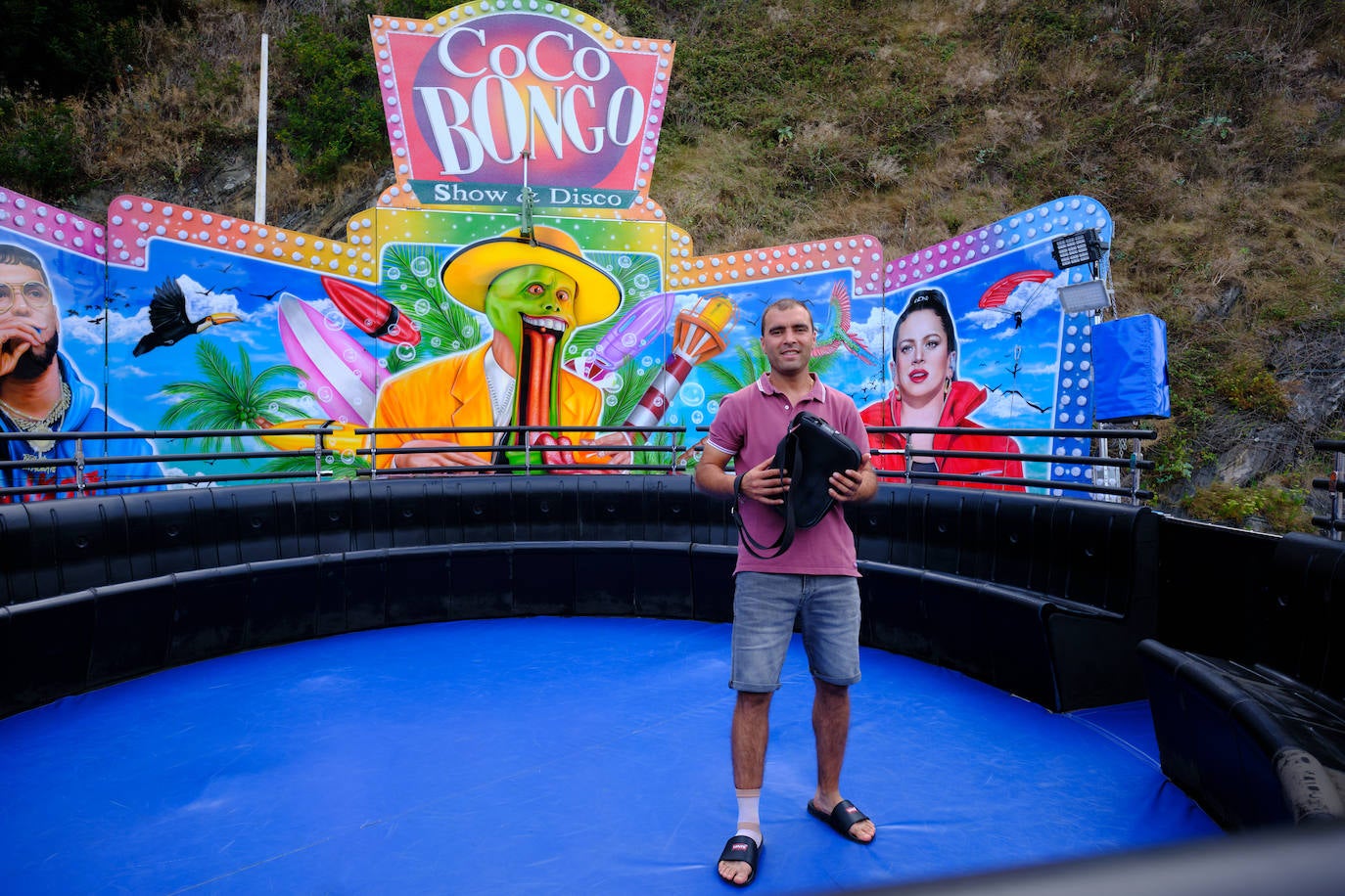 Fotos: Las ferias del Paseo Nuevo están listas para el inicio de la Semana Grande