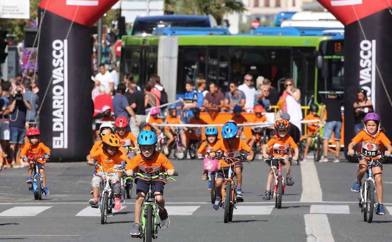 La Bizikleta Festa, una de las actividades más esperadas de la Semana Grande de San Sebastián 