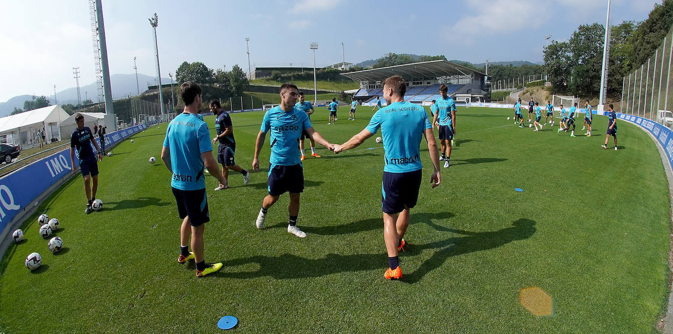 Fotos: Así ha ido el penúltimo entrenamiento antes del debut