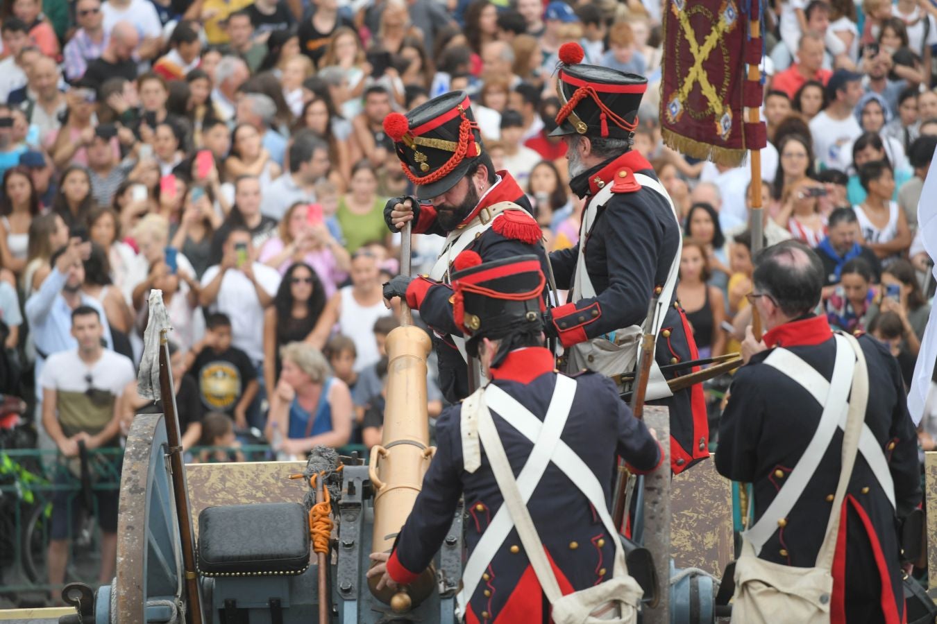 Fotos: Las mejores imágenes del cañonazo de Semana Grande