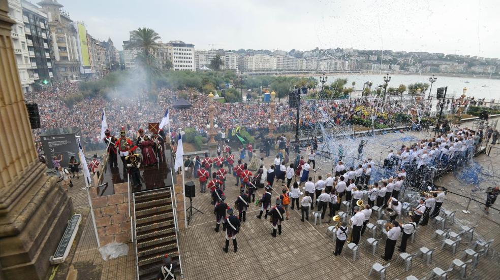 Las mejores imágenes del cañonazo de Semana Grande