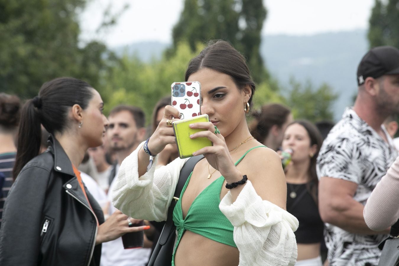 Fotos: Música electrónica con Dantz Point en Aiete