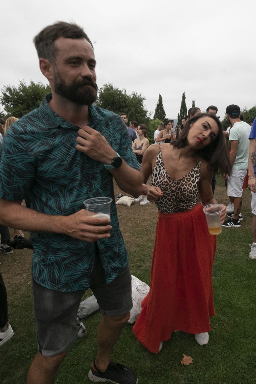 Fotos: Música electrónica con Dantz Point en Aiete