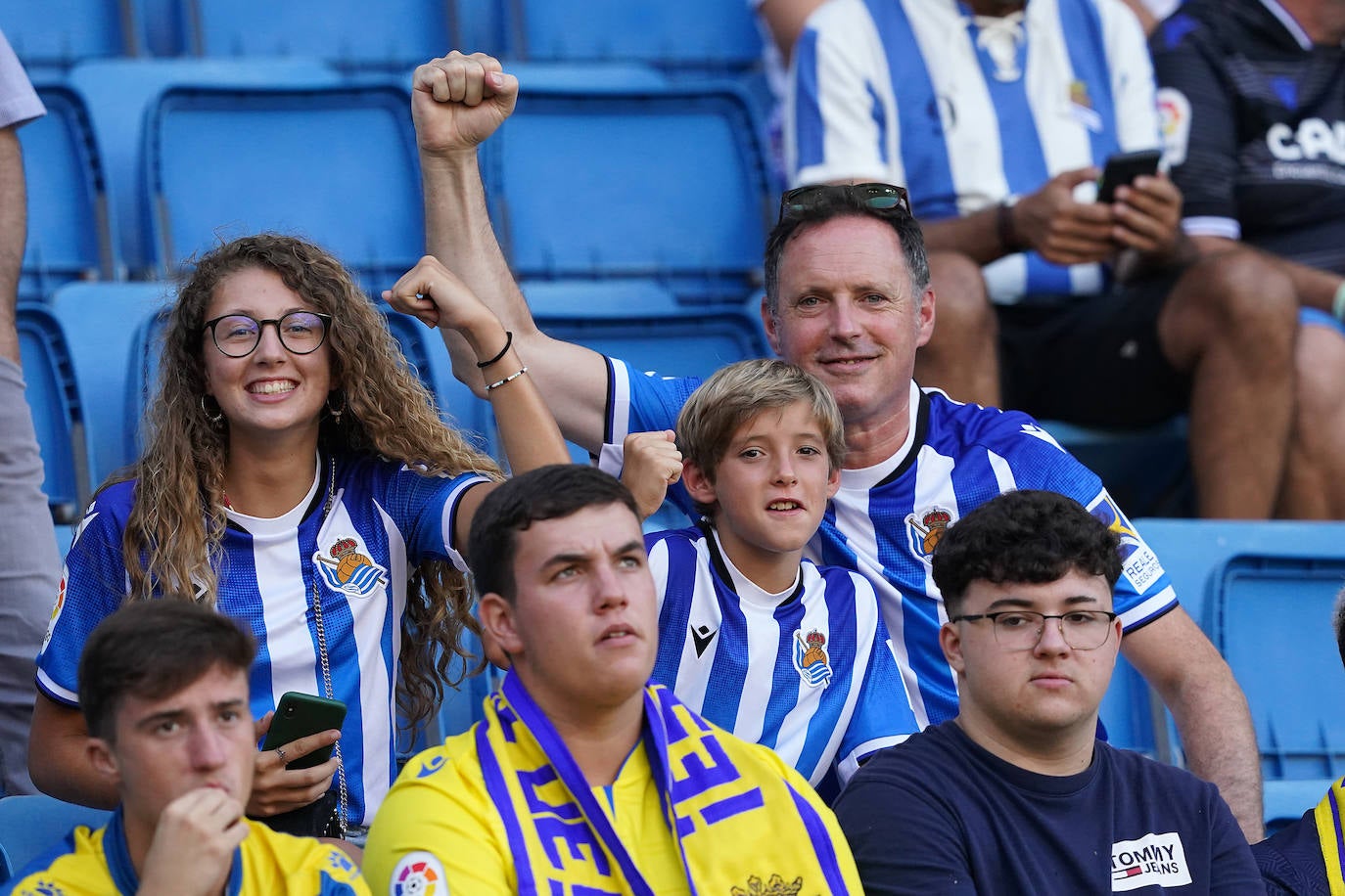 Fotos: Las imágenes del Cádiz - Real Sociedad