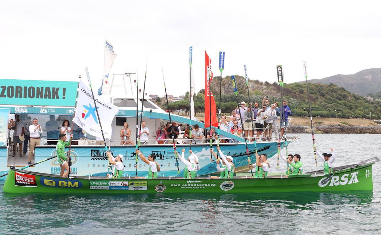 Hondarribia ha conquistado en Castro su quinta bandera de la temporada. 