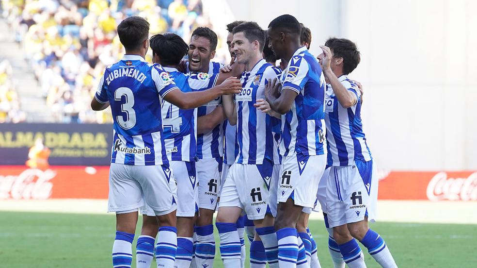 Las imágenes del Cádiz - Real Sociedad