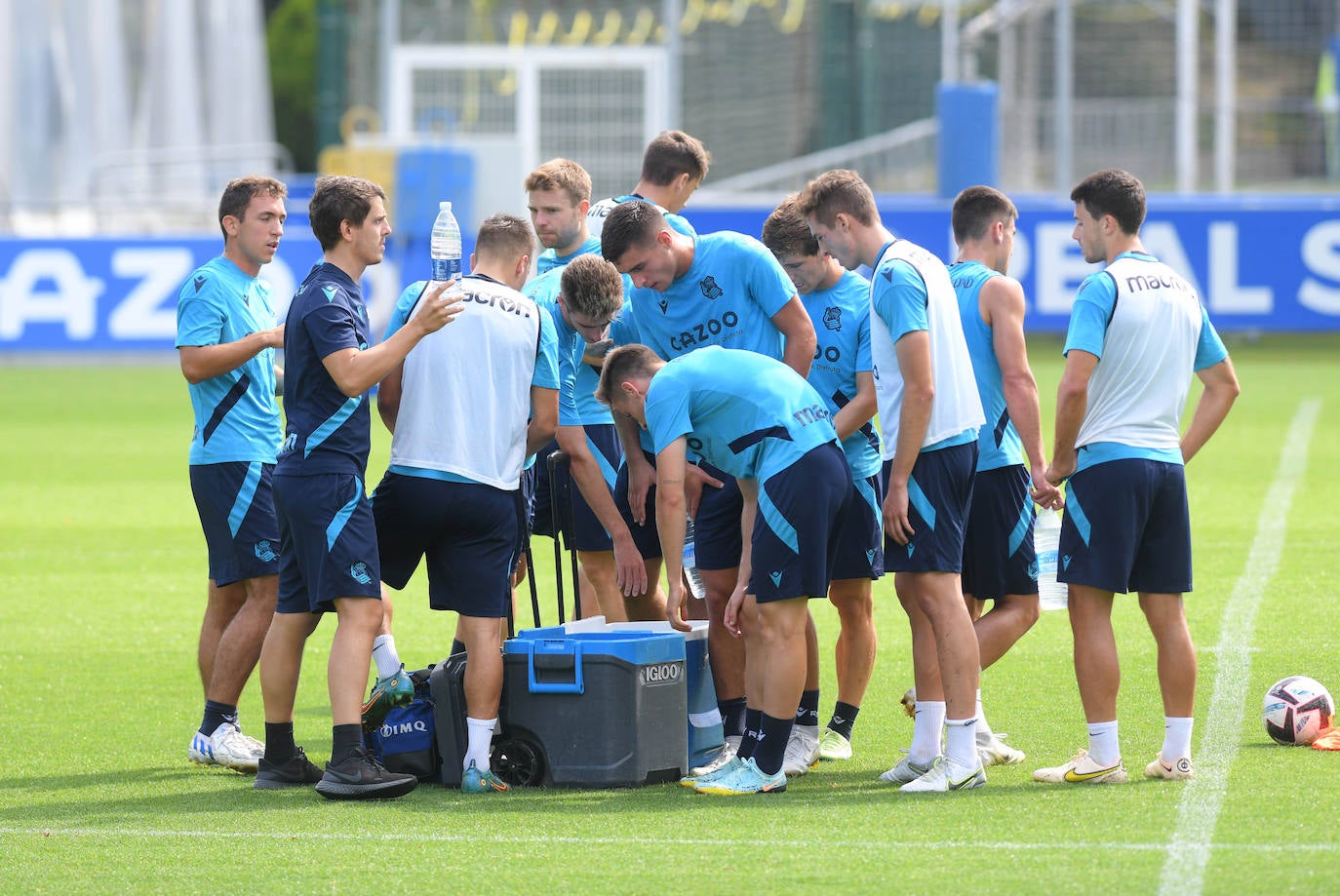 Fotos: Las mejores imágenes del entrenamiento de la Real Sociedad