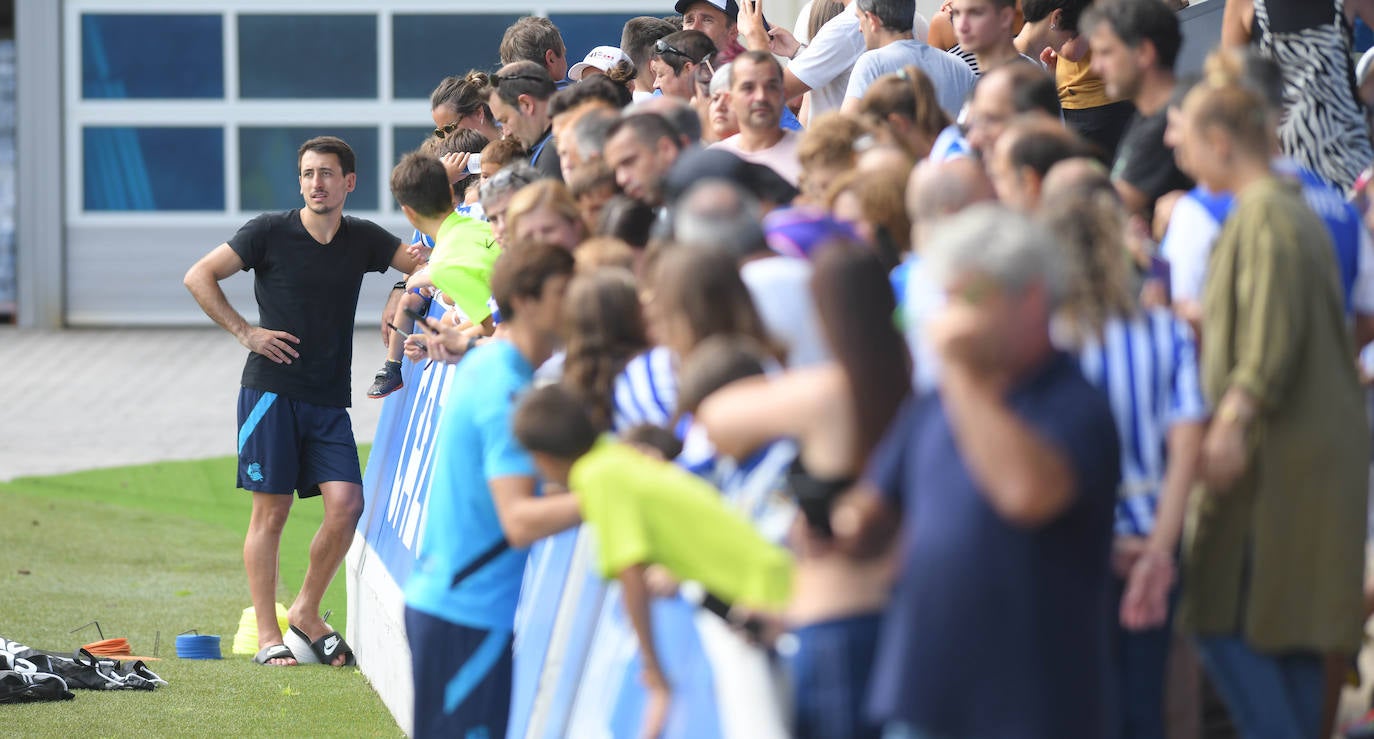 Fotos: Las mejores imágenes del entrenamiento de la Real Sociedad