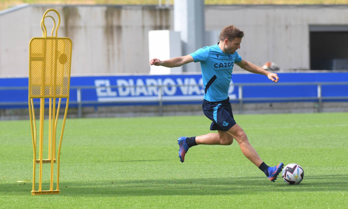 Fotos: Las mejores imágenes del entrenamiento de la Real Sociedad