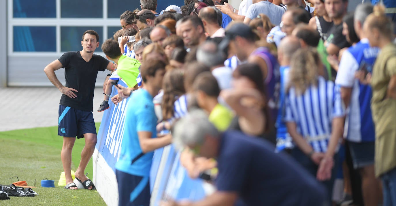 Fotos: Las mejores imágenes del entrenamiento de la Real Sociedad