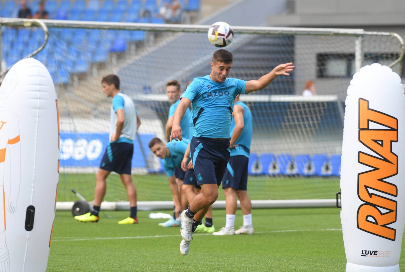 Fotos: Las mejores imágenes del entrenamiento de la Real Sociedad