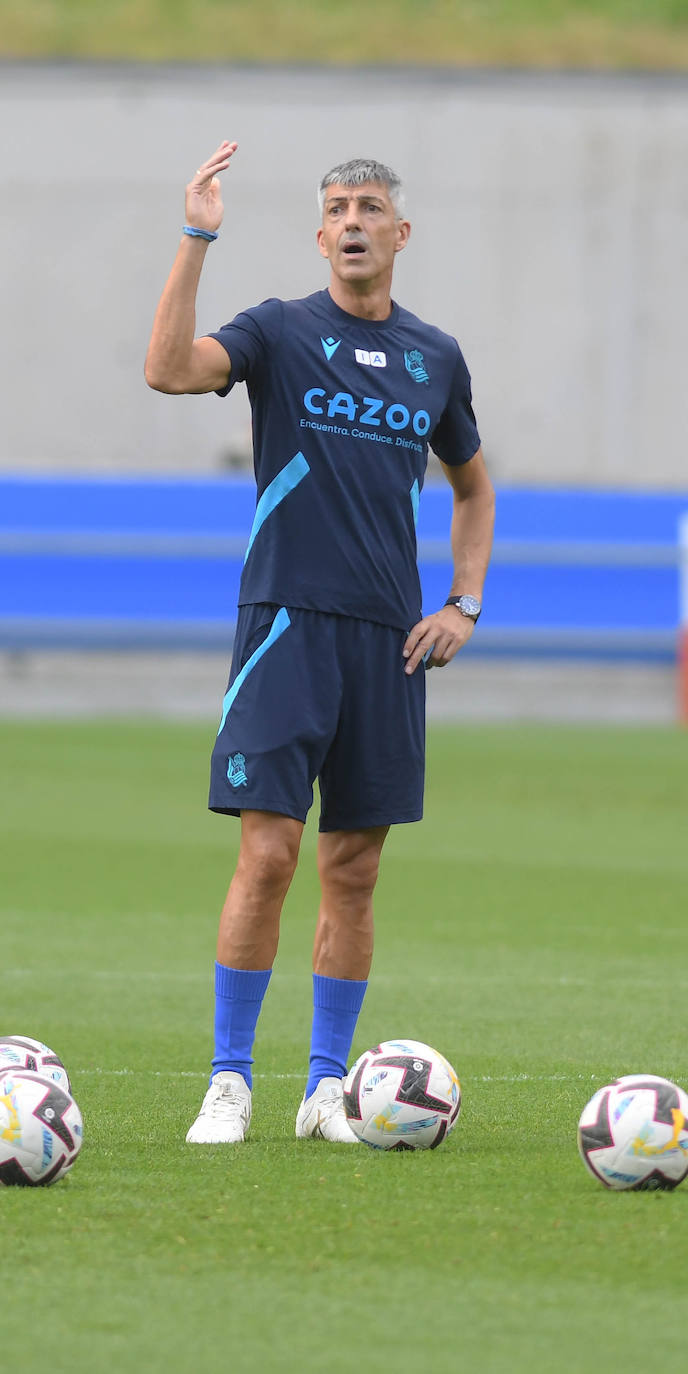 Fotos: Las mejores imágenes del entrenamiento de la Real Sociedad