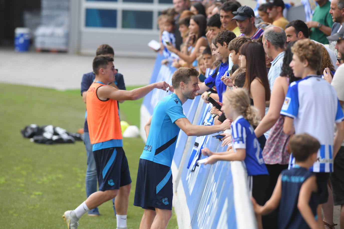 Fotos: Las mejores imágenes del entrenamiento de la Real Sociedad