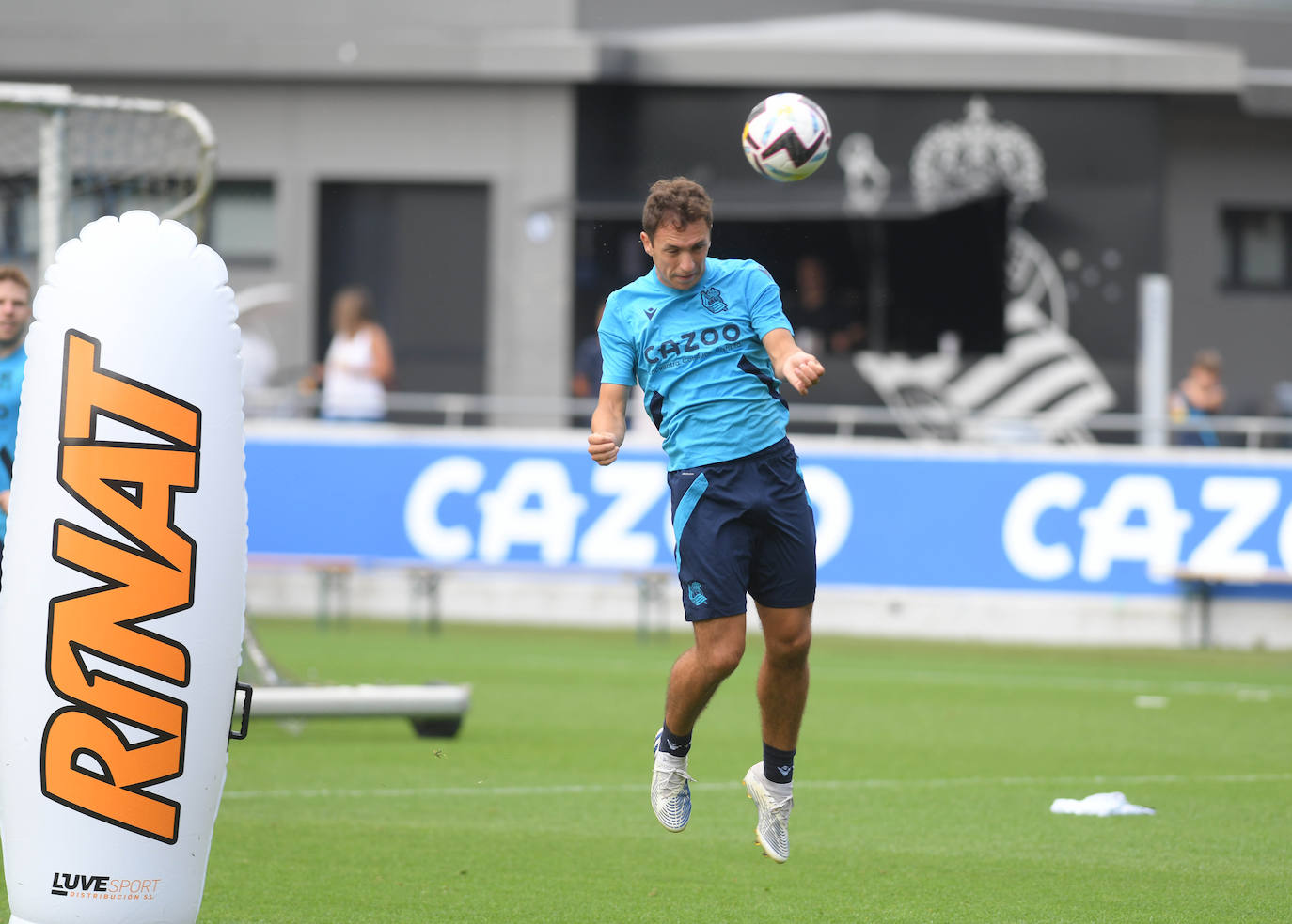 Fotos: Las mejores imágenes del entrenamiento de la Real Sociedad